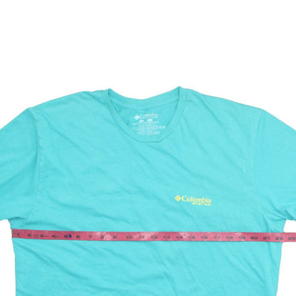Columbia Men's XL Blue Graphic PFG Cotton T-Shirt