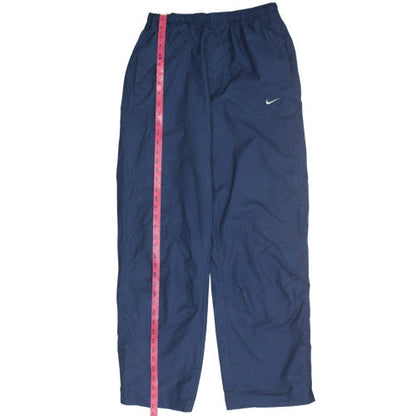 Nike Men's Blue Track Pants Size L Elastic Waist Quick Dry Trousers