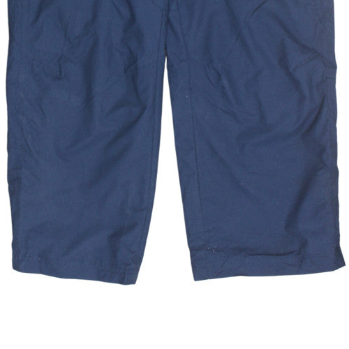 Nike Men's Blue Track Pants Size L Elastic Waist Quick Dry Trousers