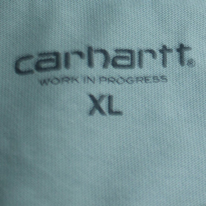 Carhartt Work In Progress Men's Blue XL Cotton Crew Neck T-Shirt
