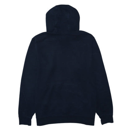 Nike Men's Navy Blue Pullover Hoodie XXL Fleece Cotton Blend