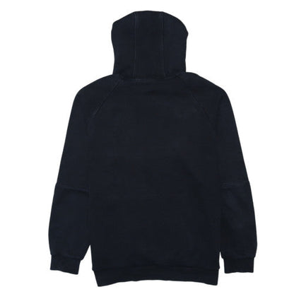 Adidas Mens Black Pullover Hoodie M Logo Sportswear Fleece Sweatshirt