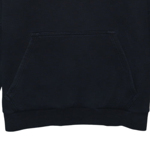 Adidas Mens Black Pullover Hoodie M Logo Sportswear Fleece Sweatshirt
