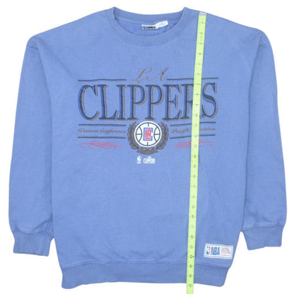 NBA Men’s Blue LA Clippers Cotton Pullover Sweatshirt Size L