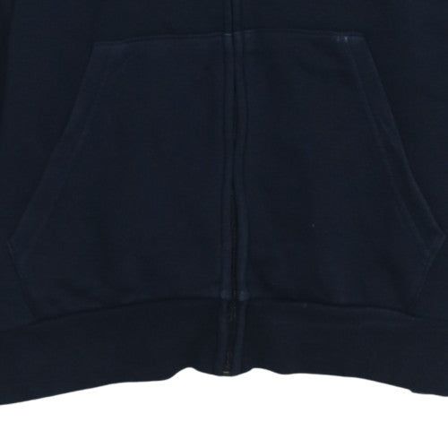 Adidas Men's Blue Full Zip Hoodie M Sportswear Sweatshirt