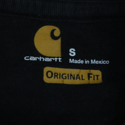 Carhartt Men's Black Original Fit Crew Neck Sweatshirt Size S