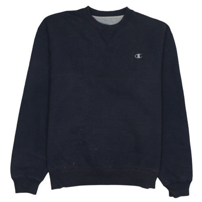 Champion Men's Blue Pullover Crew Neck Sweatshirt L