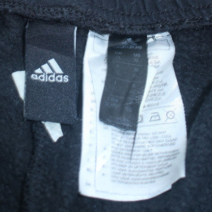 Adidas Men's Black Jogger Trousers L Regular Fit Fleece Sportswear