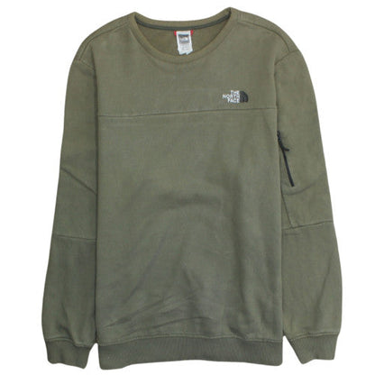 The North Face Men's Green XL Pullover Sweatshirt Outdoor Crew Neck