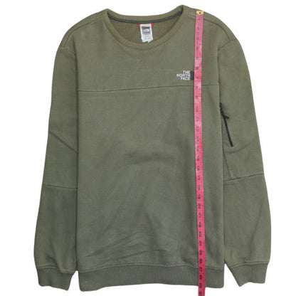 The North Face Men's Green XL Pullover Sweatshirt Outdoor Crew Neck