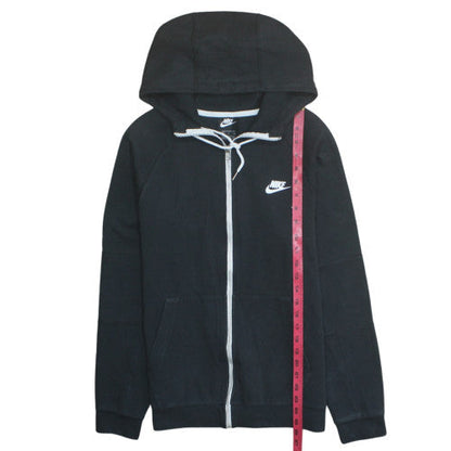 Nike Men's Black Full Zip Hoodie Small Regular Fit Sweatshirt