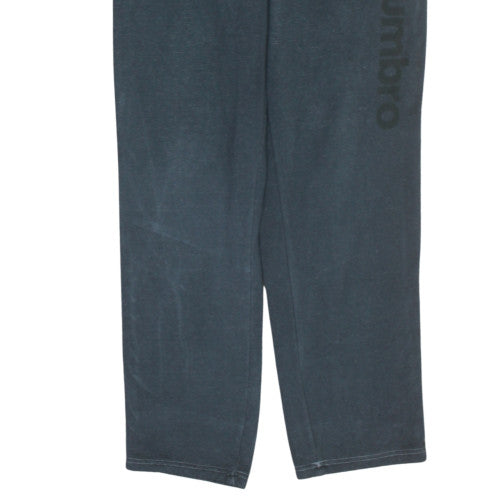 Umbro Men's Black Fleece Sweatpants M Regular Fit Casual Trousers