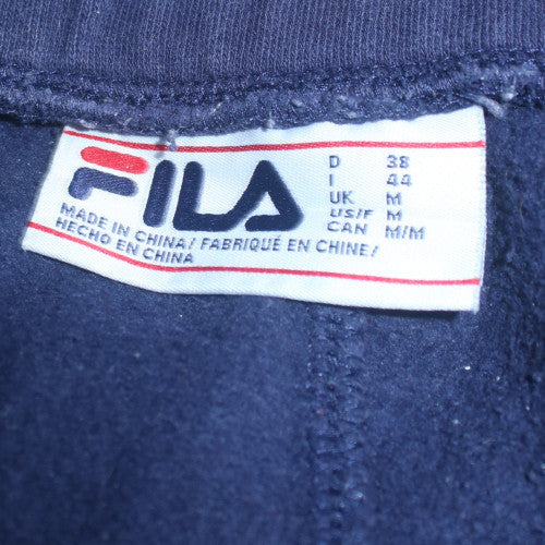 Fila Mens Blue Jogger Sweatpants M Regular Fit Elastic Waist