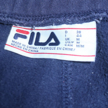 Fila Mens Blue Jogger Sweatpants M Regular Fit Elastic Waist