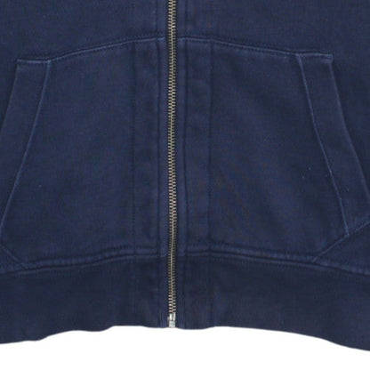 Ralph Lauren Mens Blue Full Zip Hoodie Size M Classic Fleece