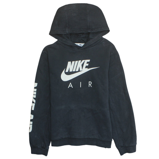 Nike Girls Black XL Hoodie Pullover Sweatshirt Hooded Fleece Lined Casual