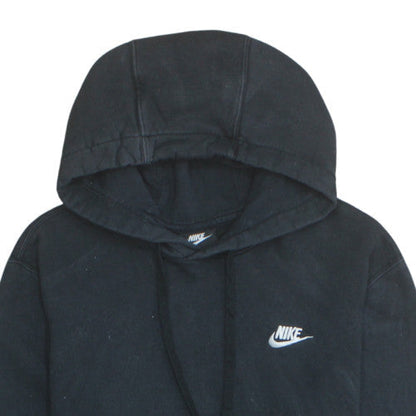 Nike Women's Black Pullover Hoodie Size S Cotton Blend Logo