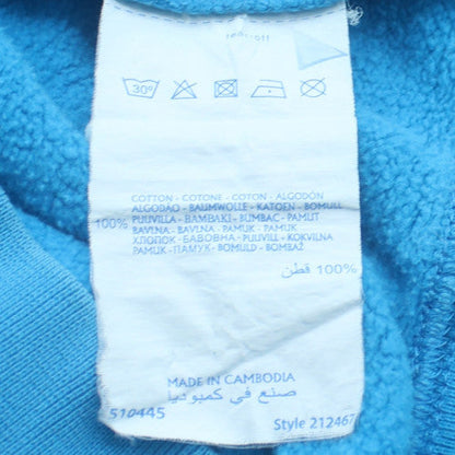 Champion Men's Blue Pullover Hoodie Size L Fleece Sportswear