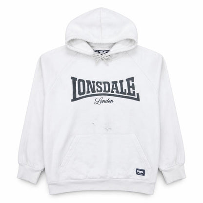 Lonsdale London Women White Size 16 Pullover Hoodie Sweatshirt