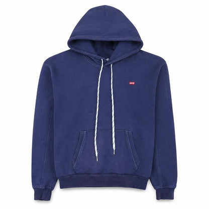 Levi's Men's Blue Fleece Hooded Pullover Basic Jacket Size M
