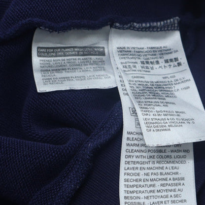 Levi's Men's Blue Fleece Hooded Pullover Basic Jacket Size M