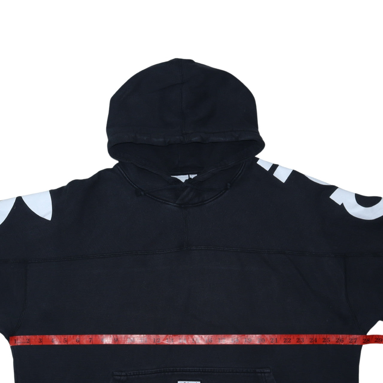 Adidas Men’s Black XL Pullover Hoodie with Logo Print
