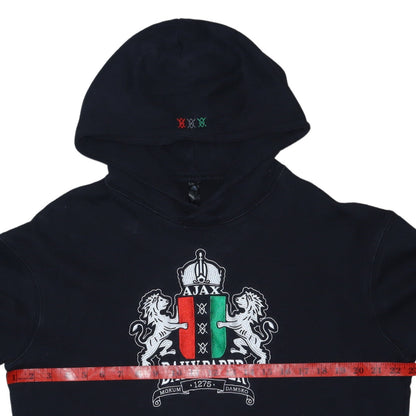 Adidas x Daily Paper Ajax Men's Black Pullover Hoodie Size L