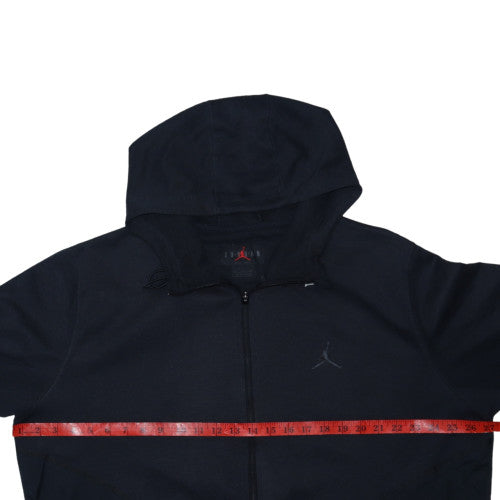 Jordan Men's Black 2XL Full Zip Hoodie Sweatshirt