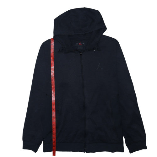 Jordan Men's Black 2XL Full Zip Hoodie Sweatshirt