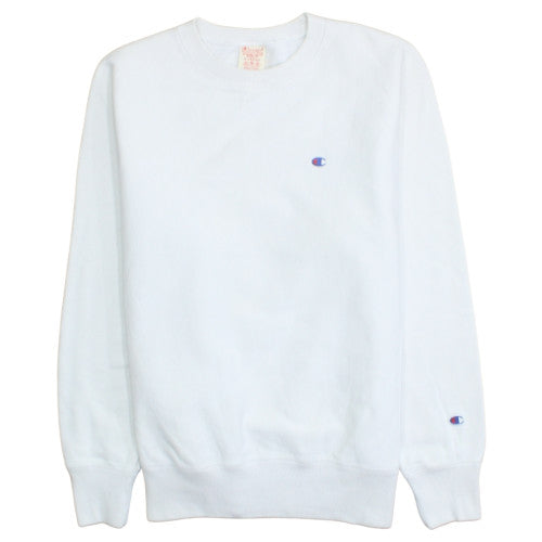 Champion Men’s White XL Reverse Weave Crew Neck Sweatshirt