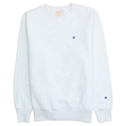 Champion Men’s White XL Reverse Weave Crew Neck Sweatshirt