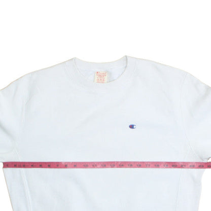 Champion Men’s White XL Reverse Weave Crew Neck Sweatshirt