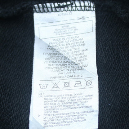 Adidas Men’s Black 2XL Collared 1/4 Zip Sports Sweatshirt