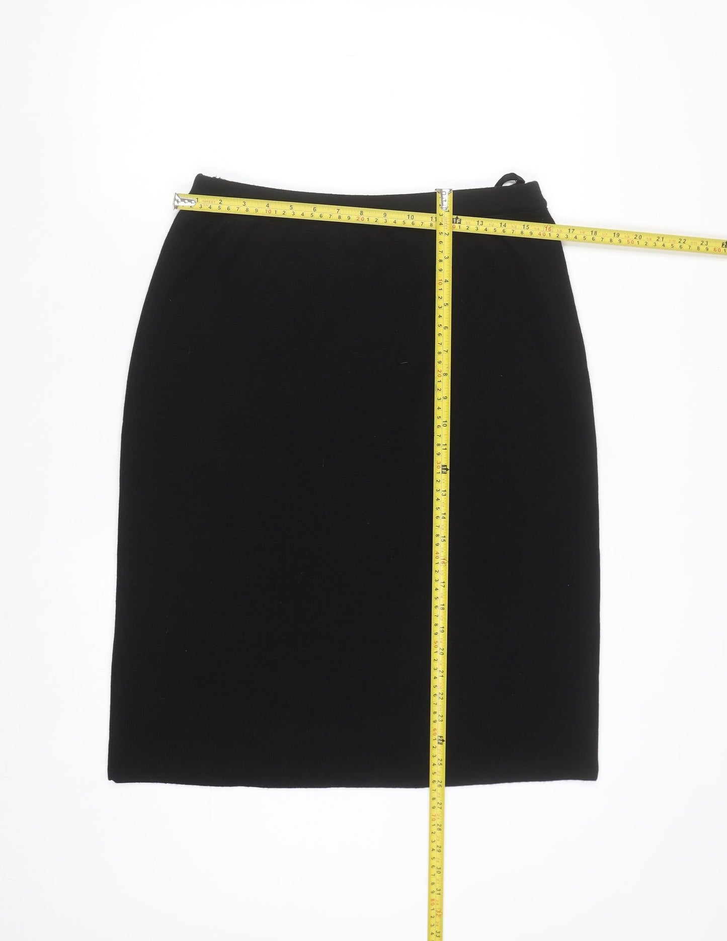 Your 6th Sense Women's Black Knit Pencil Skirt Size 16