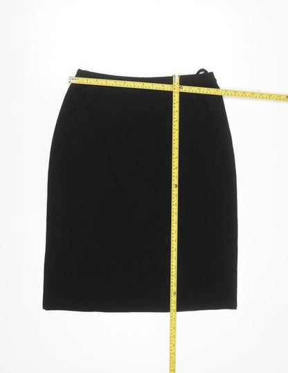 Your 6th Sense Women's Black Knit Pencil Skirt Size 16