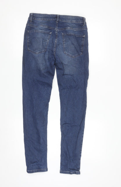 Primark Women's Blue Skinny Stretch Jeans Size 10 Regular