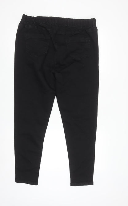 Yours Clothing Women's Black Jenny Jegging Size 20 Plus Fit