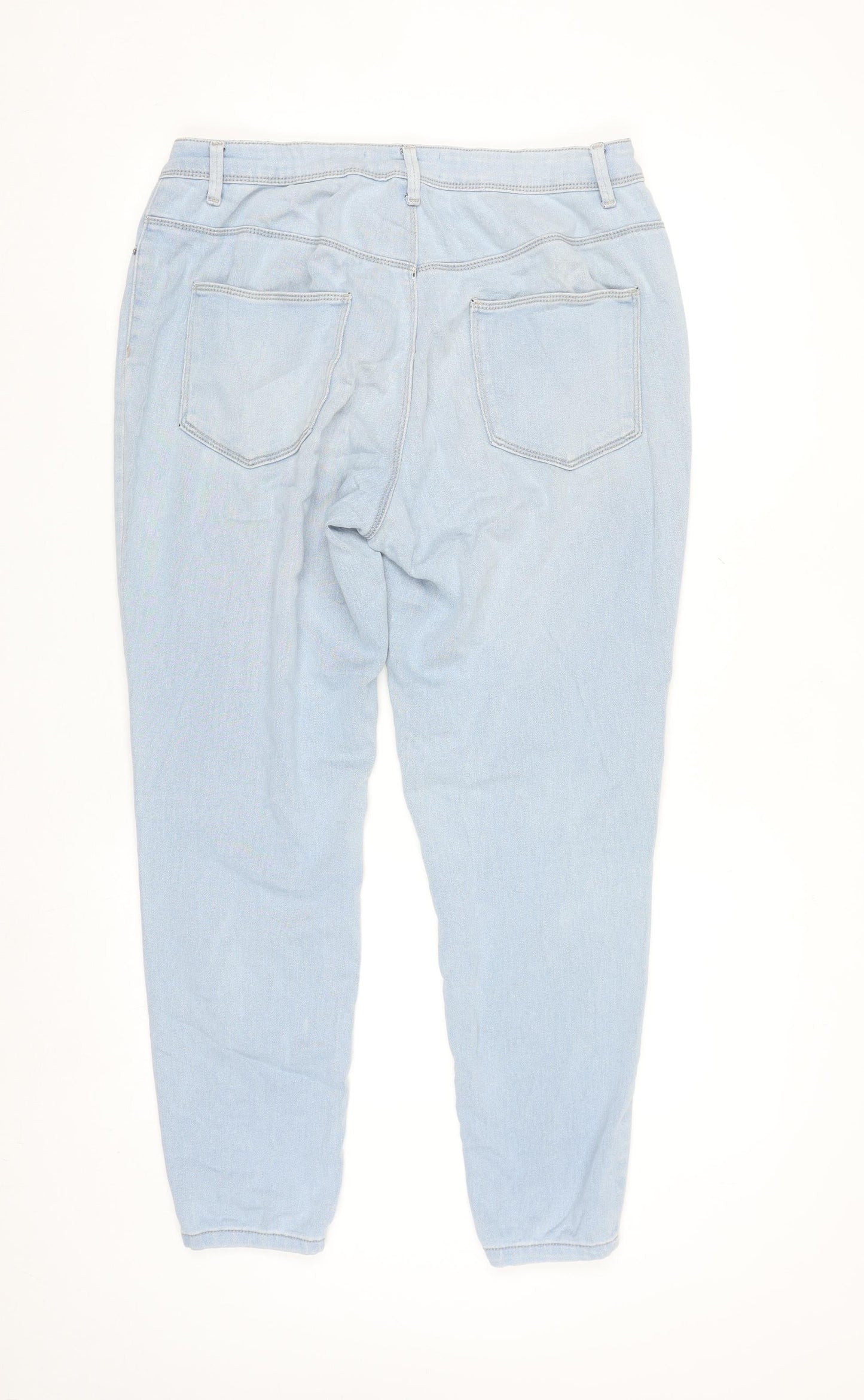 Primark Women’s Light Blue Skinny Denim Jeans Size 16