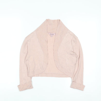 Phase Eight Women's Pink Knit Shrug Cardigan Size 10