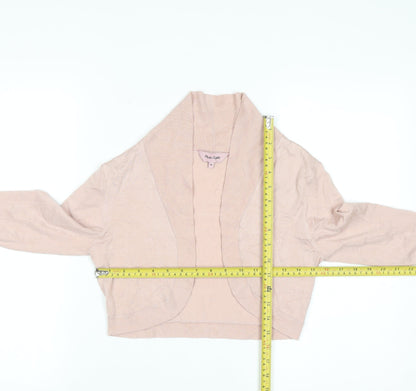 Phase Eight Women's Pink Knit Shrug Cardigan Size 10