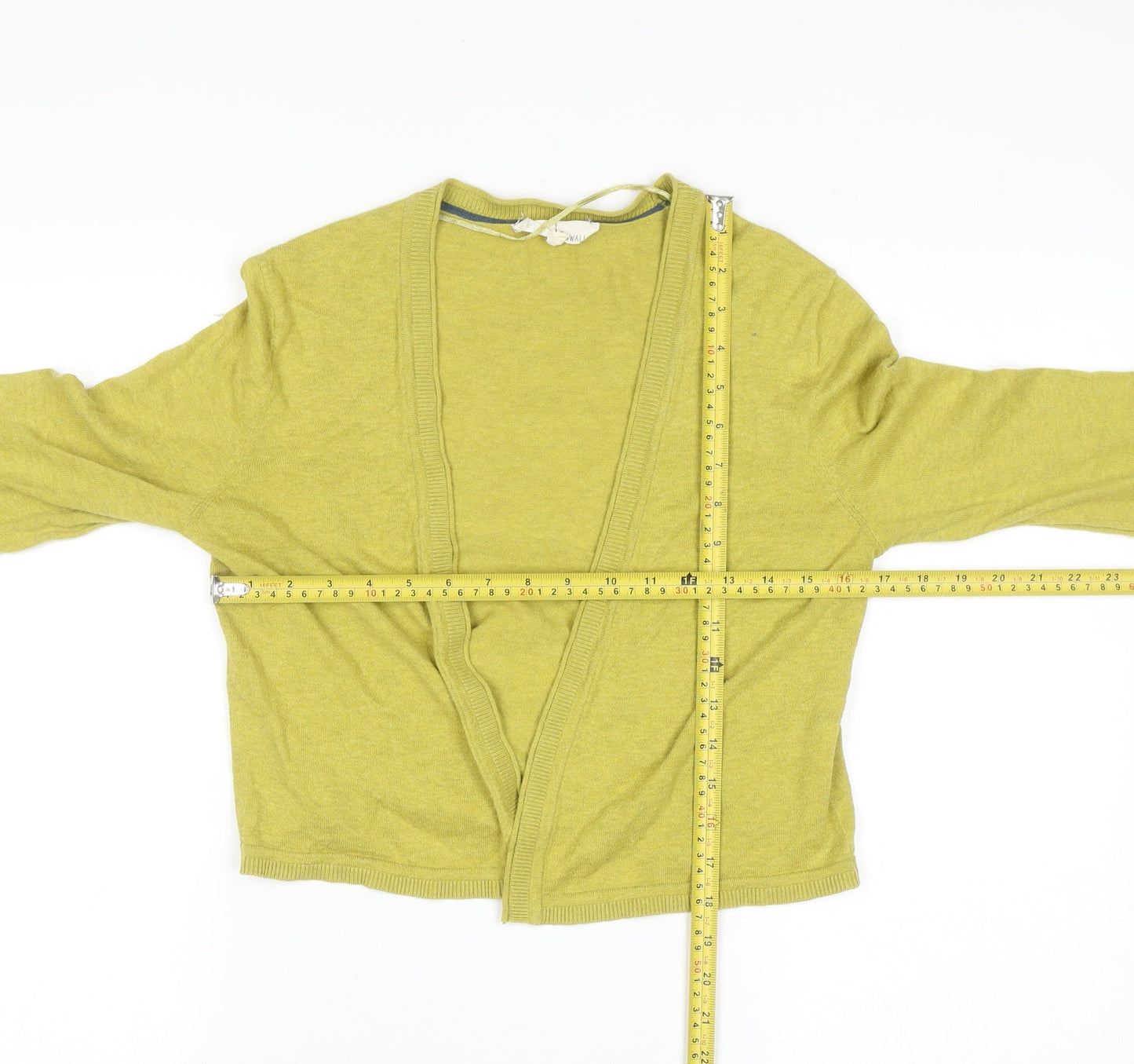 Seasalt Cornwall Women Green Size 12 Cotton Cardigan