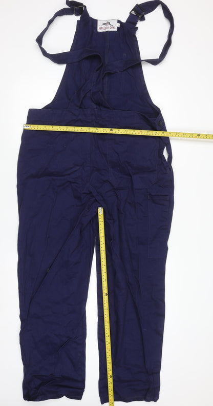 Artillery Drill Men's Blue Cotton Dungarees Size 40 Workwear