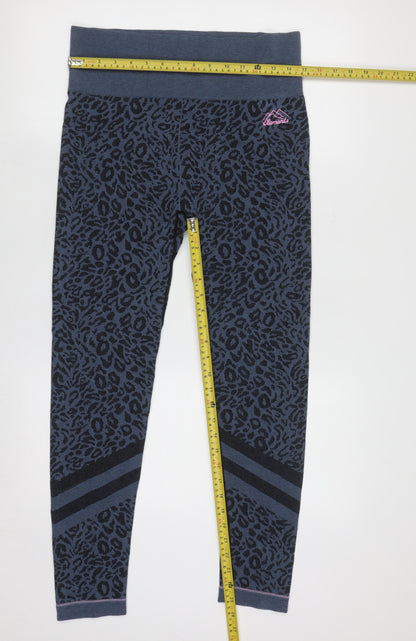 Next Elements Blue Leopard Print Loungewear Tracksuit Set L