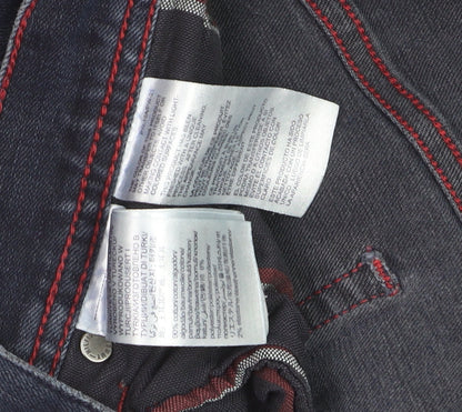 Tommy Hilfiger Women Blue Slim Fit Bleecker Stretch Jeans Size 14