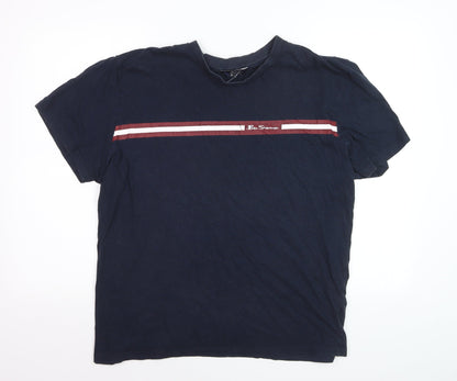 Ben Sherman Men's Dark Navy XL Cotton Graphic T-Shirt