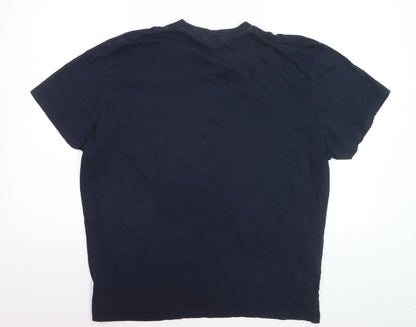 Ben Sherman Men's Dark Navy XL Cotton Graphic T-Shirt