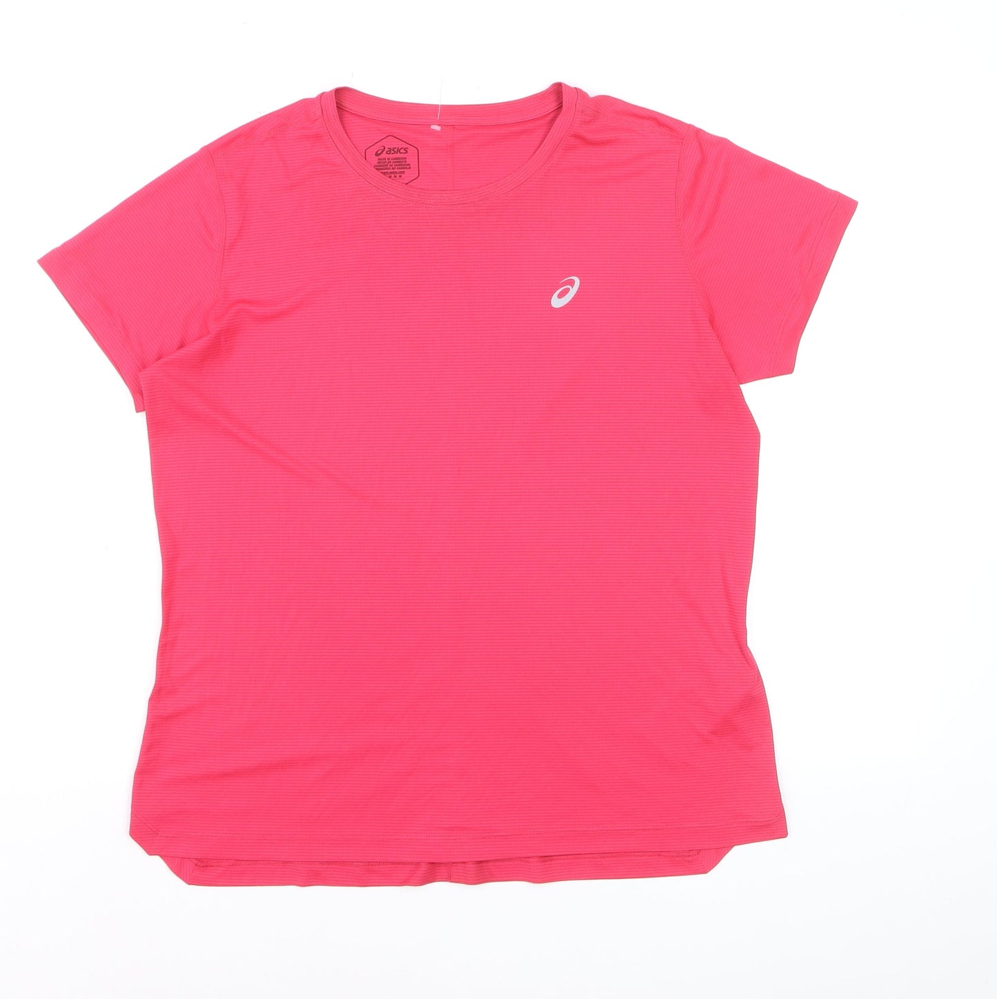 ASICS Women's Pink M Lightweight Running T-Shirt