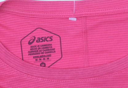 ASICS Women's Pink M Lightweight Running T-Shirt