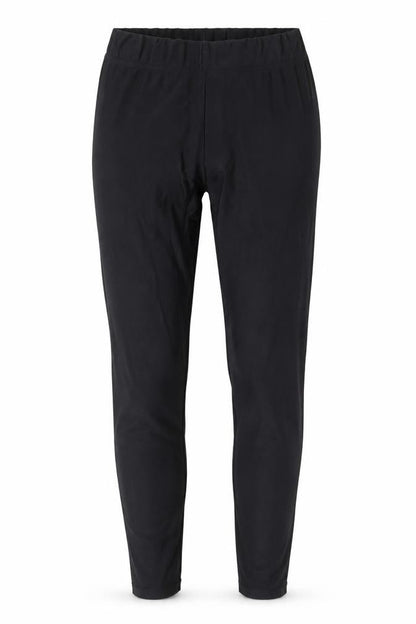 Bershka Womens Black S Mid Rise Stretch Jersey Leggings