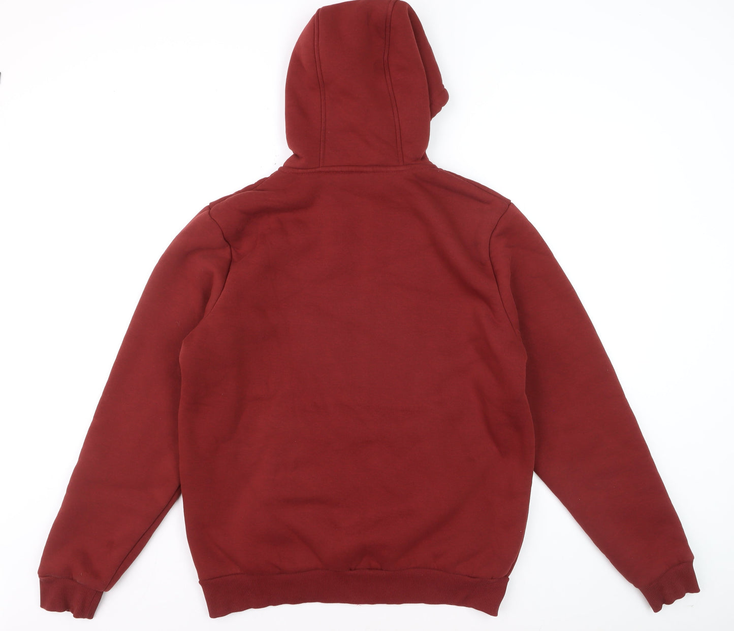 Mountain Warehouse Men's Red Full Zip Hoodie Size M Fleece Lined